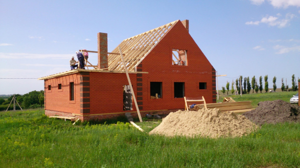 Строительство небольшого частного дома
